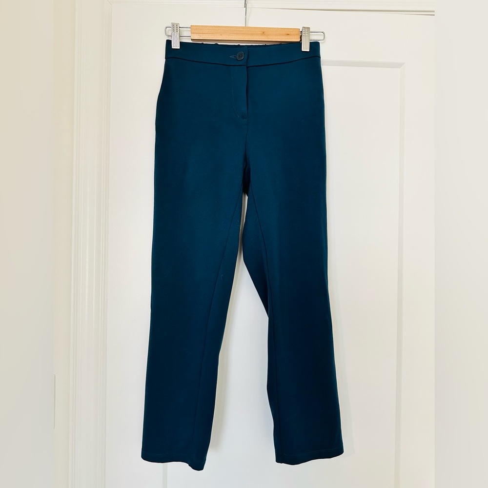 Eileen fisher slim ankle stretch crepe petites pants XS